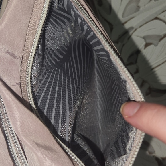 Sold Purple and Gray Summer XL Backpack Purse - Picture 7 of 16